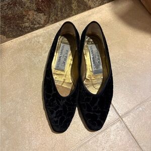 Petra for Neiman Marcus velvet shoes
